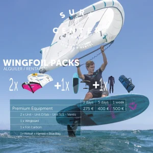 Pack Alquiler Wingfoil